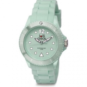 Armbanduhr Lolli Clock - pastell-gr�n - mit Gravur