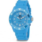 Armbanduhr Lolli Clock - karibisches blau - mit Gravur