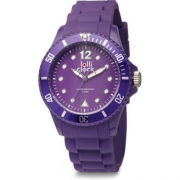 Armbanduhr Lolli Clock - violett - mit Gravur