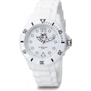 Armbanduhr Lolli Clock - wei� - mit Gravur