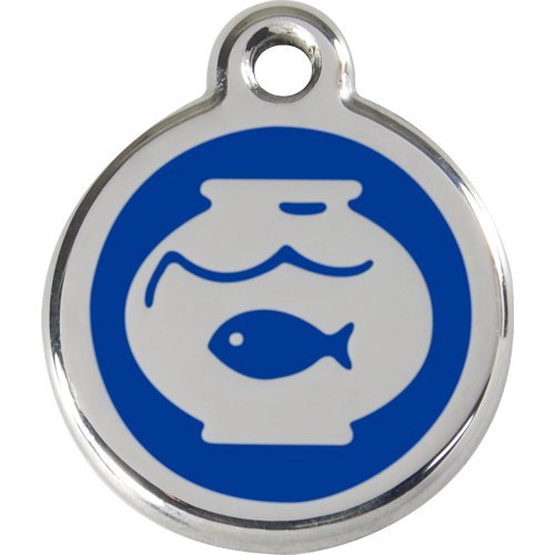 Red Dingo Marke f�r Katzen - Motiv: GOLDFISCH BLAU