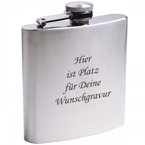Flachmann mit Wunschgravur