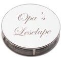 Lupe, versilbert - incl. Gravur - Lupe, versilbert - incl. Gravur    Witzige Spr�che und  pers�nliche  Widmungen machen aus dieser versilberten Lupe ein ganz besonderes Geschenk - f�r andere oder f�r sich selbst!  Mit dem Laser wird die  Gravur  dauerh...