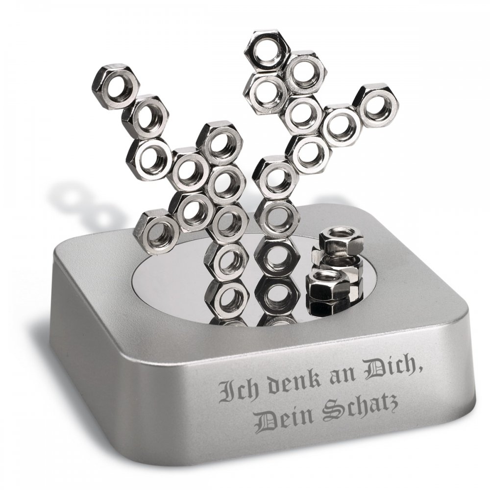 Briefbeschwerer - magnetisch - mit Wunschgravur