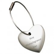 Schl%FCsselanh%E4nger+HERZ+-+mit+Gravur+nach+Wunsch - Ich liebe Dich / Du liegst mir am Herzen   - diese Nachricht tr�gt der Besitzer dieses Schl�sselanh�ngers dauerhaft bei sich.   Mit dem Laser wird die  Gravur  dauerhaft in die Oberfl�che eingebrannt.   Lieferumfang:  ...