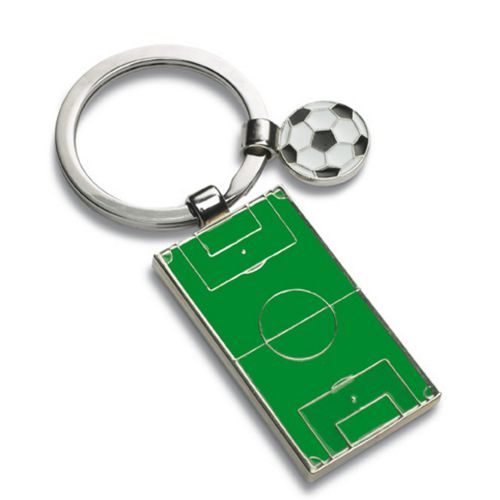Schl�sselanh�nger FUSSBALLFELD mit Gravur