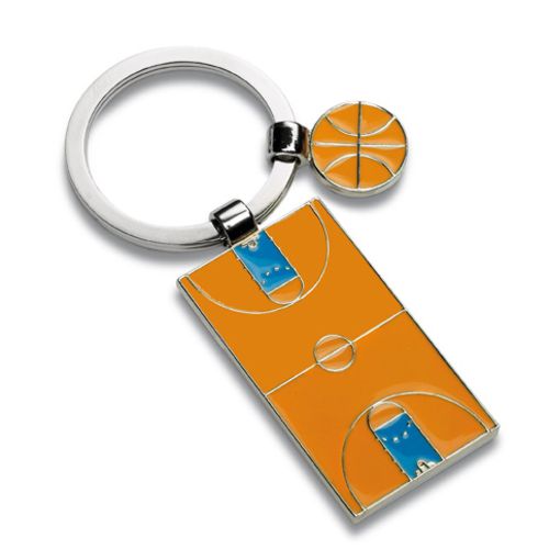 Schl�sselanh�nger BASKETBALLFELD mit Gravur