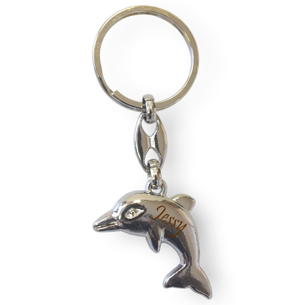 Delfin-Schl�sselanh�nger incl. Gravur