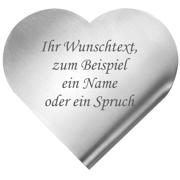 Set: 2 Serviettenhalter in Herz-Form - mit Wunschgravur - Set bestehend aus zwei Serviettenhaltern in Herzform.  Ihre pers�nliche Lasergravur ist im Preis bereits enthalten.  Mit dem Laser wird die  Gravur  dauerhaft in die Oberfl�che.   Lieferumfang:  2 Serviettenhalter  Mater...