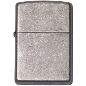 ZIPPO - Antique Silver Plate