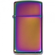 ZIPPO SLIM - Rainbow Spectrum - Das ZIPPO-Feuerzeug ist DER KLASSIKER unter den Benzinfeuerzeugen.  Ein sch�nes Geschenk f�r Freunde, Partner oder f�r sich selbst. ZIPPO bietet Ihnen eine lebenslange Garantie mit kostenlosem Reparaturservice!   Dieses...