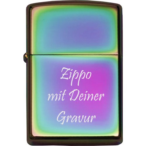 ZIPPO - Rainbow Spectrum - mit Wunschgravur