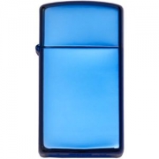 ZIPPO SLIM - Saphire Blue - Das ZIPPO-Feuerzeug ist DER KLASSIKER unter den Benzinfeuerzeugen.  Ein sch�nes Geschenk f�r Freunde, Partner oder f�r sich selbst. ZIPPO bietet Ihnen eine lebenslange Garantie mit kostenlosem Reparaturservice!   Dieses...