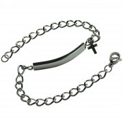 Armband aus Edelstahl mit Kreuzanh�nger mit Gravur