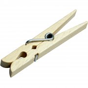 Holz-W�scheklammer mit Gravur | Effekt Gravur