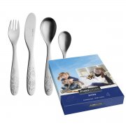 Kinderbesteck - Seven Petys 4-teilig mit Gravur | Effek