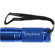 LED-Taschenlampe MetalBasic9 mit Gravur | Effekt Gravur