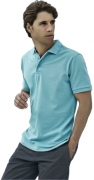 Luxus Piqu� Herren Polo Shirt bestickt bei Effekt Gravur