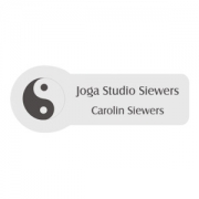 Namensschild Ying Yang (60x22mm) mit Gravur | Effekt Gravur