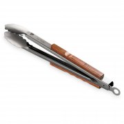 Grillset Grillzange (44,5 cm) mit Holzgriffen  | Effekt