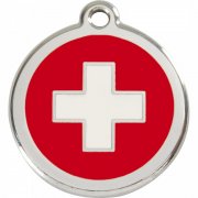 Red Dingo Marke Schweizerkreuz mit Gravur | Effekt Gravur