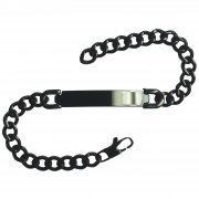 Robustes Armband aus Edelstahl  | Effekt Gravur
