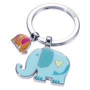 Schl�sselanh�nger - Elefant Mama und Kind mit Gravur | Effekt Gravur