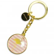 Schl�sselanh�nger Flamingo (gold) mit Gravur | Effekt Gravur