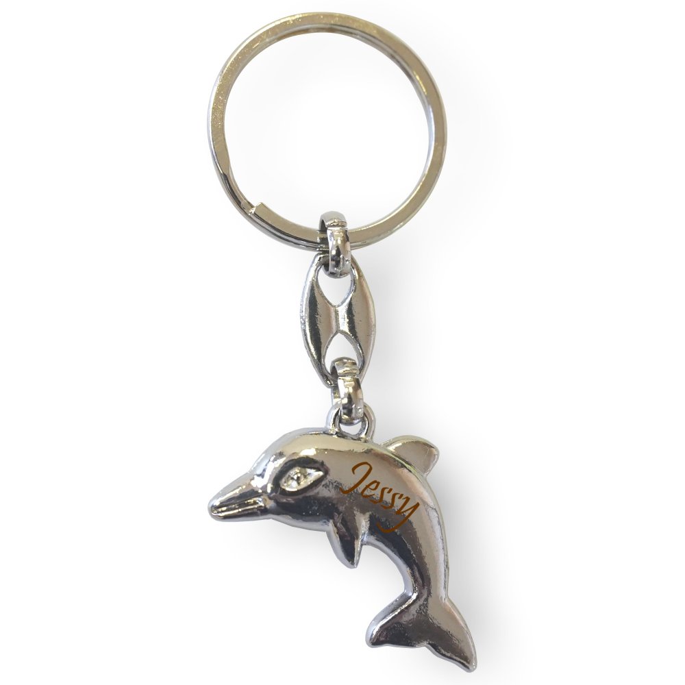 perfekt für die maritime Dekoration Delfin-Schlüsselanhänger 