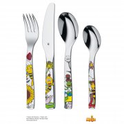 WMF 4-teiliges Kinderbesteck Biene Maja mit Gravur | Ef