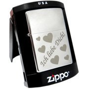 ZIPPO Ich liebe Dich! mit Gravur | Effekt Gravur