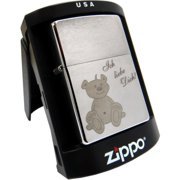 ZIPPO Teddy mit Gravur | Effekt Gravur