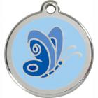 Red Dingo Marke Schmetterling blau