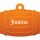 Hundemarke Fass orange