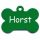 Hundemarke Knochen gr�n