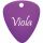 Hundemarke Plektrum violett