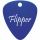 Hundemarke Plektrum blau