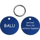 Hundemarke Standard (gro�) blau