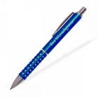 Kugelschreiber Paris aus Metall blau