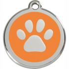 Red Dingo Marke Pfote orange