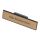 Namensschild Metalloptik 64x16mm gold