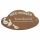 Keramikschild 17,5 x 10,0 cm Drei G�nse HIER WOHNEN braun
