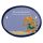 Keramikschild 11,5 x 9,0 cm Schildkr�te hellblau