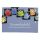 Keramikschild 15,0 x 10,5 cm H�ndemeer schwarz hellblau