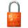 ABUS Liebesschloss orange
