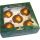 Christbaumkugeln Twinkle Star 5-teilig orange